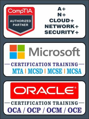 Computer Hardware and Networking Training, With Comptia A+ and N+ Certification Microsoft Certification, Oracle Certification.