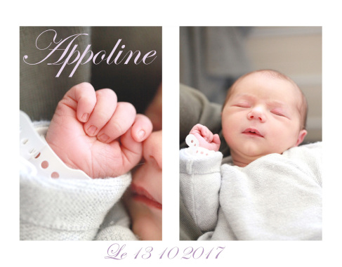 Faire-part naissance