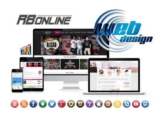 RBONLINE Webdesign - Wir erstellen das Konzept und die Internetseite dazu. Onlinemarketing inbegriffen.