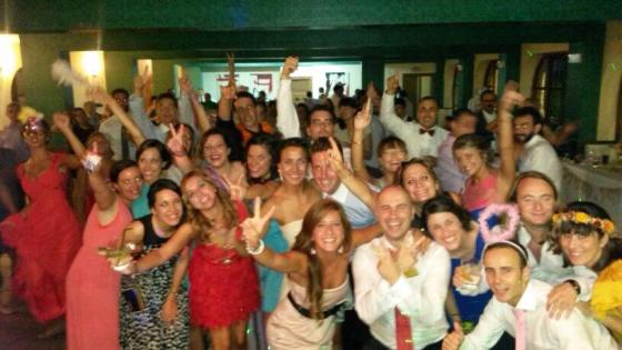 Somos especialistas en animacion de bodas,nuestros clientes,la mejor publicidad!