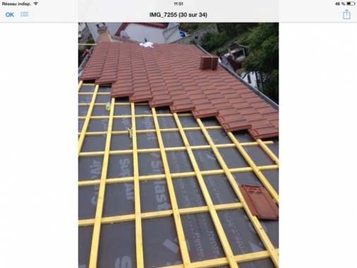 CHANGEMENT DE COUVERTURE (TUILES TERRE CUITE , BETON )

CHANGEMENT DE COUVERTURE BAC ACIER