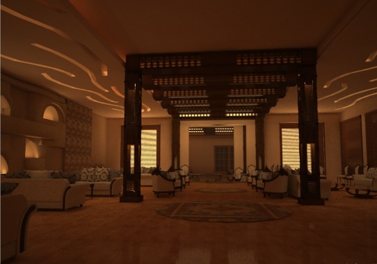 Army golf club sitting area( Lahore)