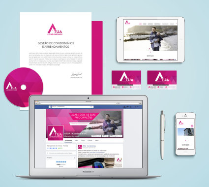 Branding Atua Condomínios - Logo, Website e Gestão de Redes Sociais
