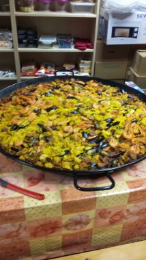paella 60 personnes