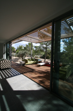 Maison concept dedans-dehors.