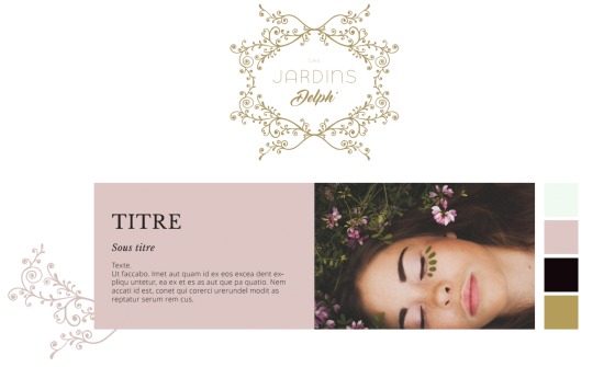 Spa haut de gamme : conception identité de marque