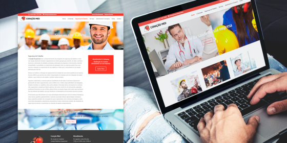 Website Coração Med