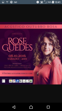 Produção do show Acústico Outubro Rosa 2016