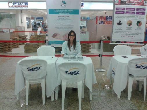 Circuito Sesc Saúde sobre Transtornos do Sono e tratamento.