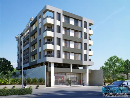 3d exterior Rendering