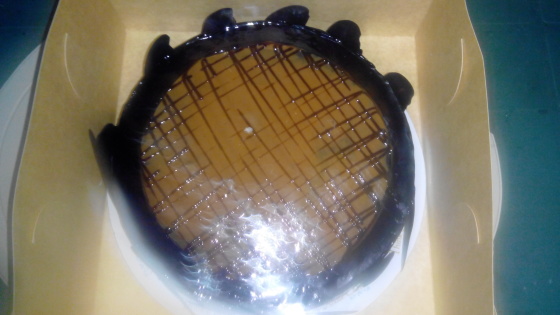 choco caramel cake