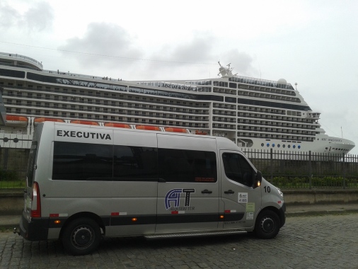 Transporte ao porto de Santos