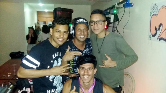 Mettamax DJ e Fãs no Eventos Mazuq RJ.