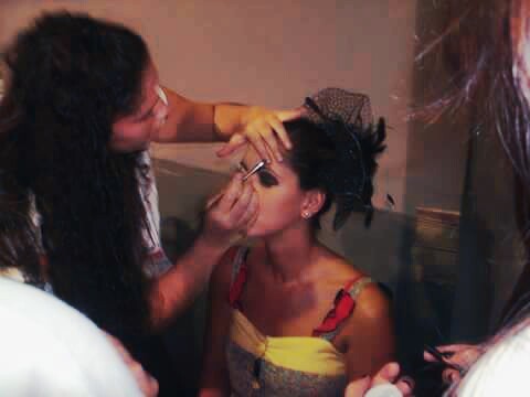 maquillaje pasarela evento LATU