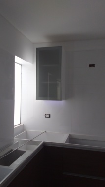 Mueble de Melamine y MDF pintado en uretano