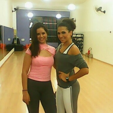 Com Rainha da Mocidade Alegre SP Aline Oliveira