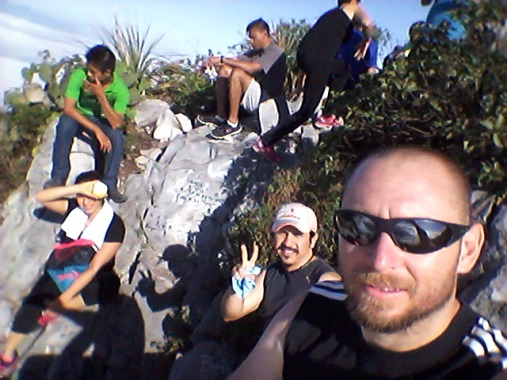 En la antena del cerro de la silla