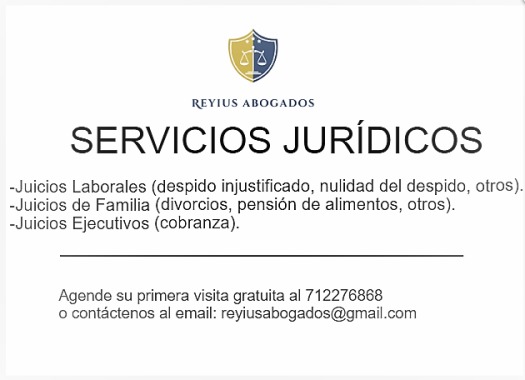 Nuestros Servicios Jurídicos 