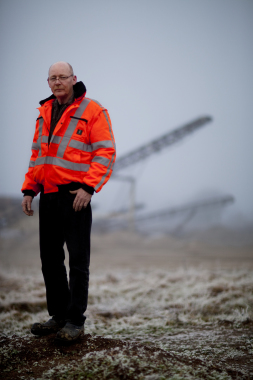 Sidste dag på jobbet: Lunderskov Entreprenørforretning lukker og slukker, men Per Rytter forsøger at køre familievirksomheden videre i nyt regi.