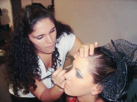 maquillaje pasarela evento LATU