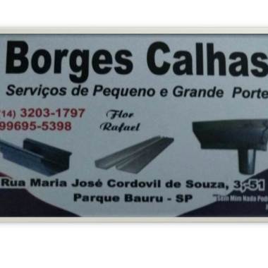 Borges Calhas Rufos E Condutores