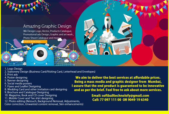 Complete Graphic design service at virar