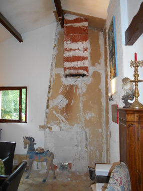 cheminée avant