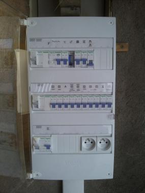 Mise aux normes tableau électrique.