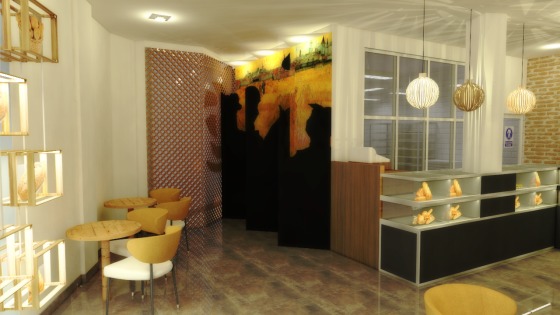 Diseño interior Panadería Artesanal