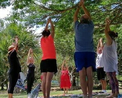 Aulão de Pilates no Aterro do Flamengo