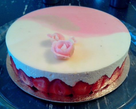 fraisier
pâte d'amande
