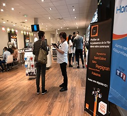 Street marketing affinitaire - Orange