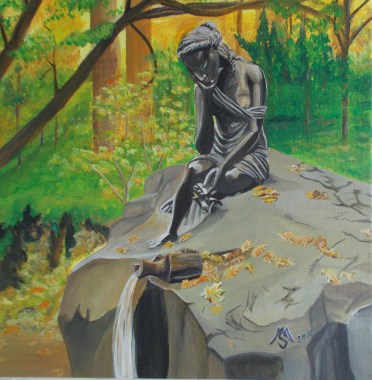 La laitière de Saint Peter'sbourg
Acrylique
format A4