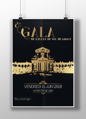 Affiche Gala du Val de Grace