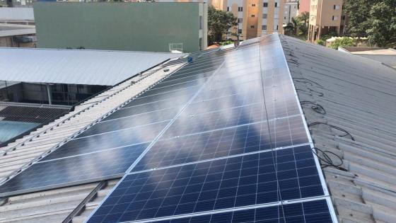Placa solar fotovoltaica