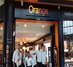 Street marketing affinitaire - Orange