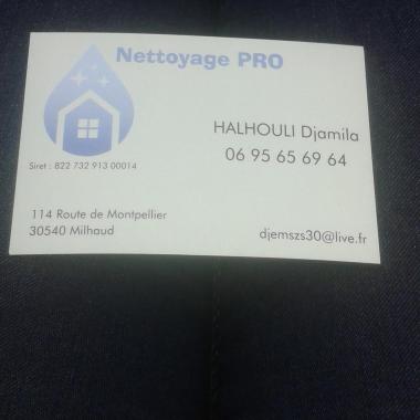 Djamila Halhouli - Nettoyage Pro