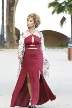 Ensaio de moda.