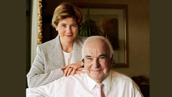  Dr.Helmut Kohl und Maike Kohl