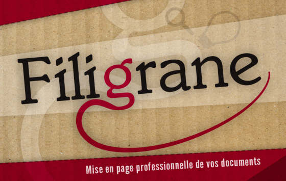 Carte de visite Filigrane - Recto