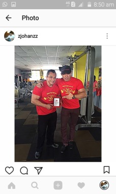with Mr Sazali Samad .10x World Mr Universe BodyBuilding