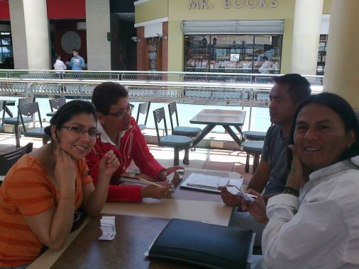 Los primeros estudiantes! A1- A2