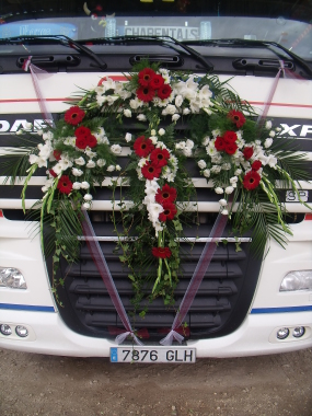 Camion décoré