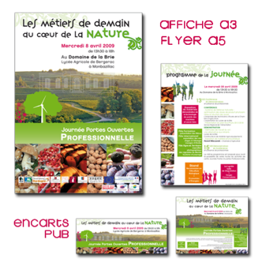 Communication autour de la Journée Portes Ouvertes d'un Établissement Public Agricole