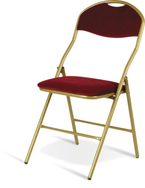 Chaise Pliante Tissu Baroque