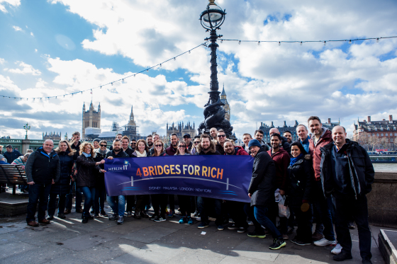 Shot for a charity march for Merlin Entertainment.