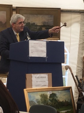 Steven at a ecent Auction at Avon Dassett