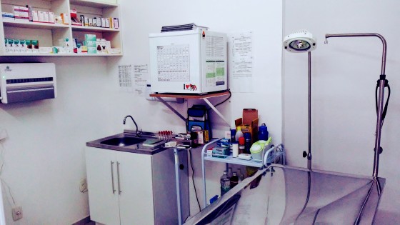 Ambiente agradável e equipado.
