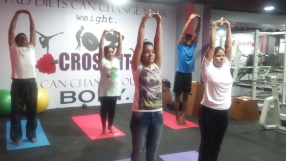 my group session starching
exercise