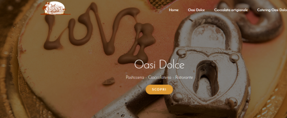 Un esempio di homepage
